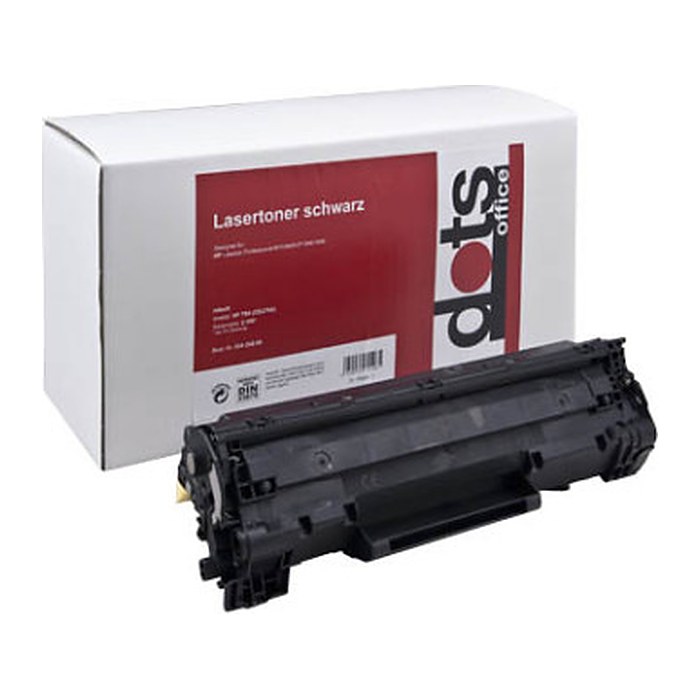 dots schwarz Toner kompatibel zu HP 78A (CE278A)