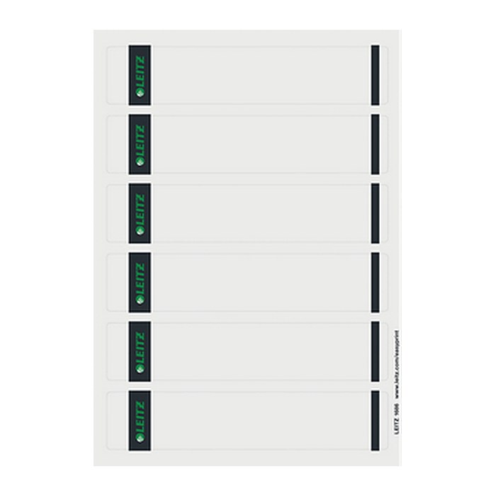 LEITZ Ordneretiketten 1686-00-85 grau, 600 St.
