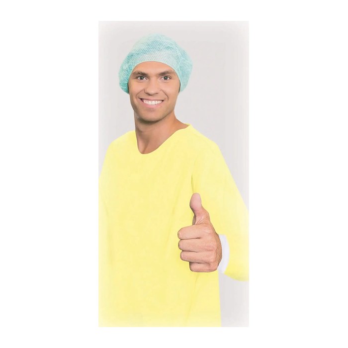 Meditrade® unisex Schutzkittel BeeSana® gelb Größe 136 10 St.