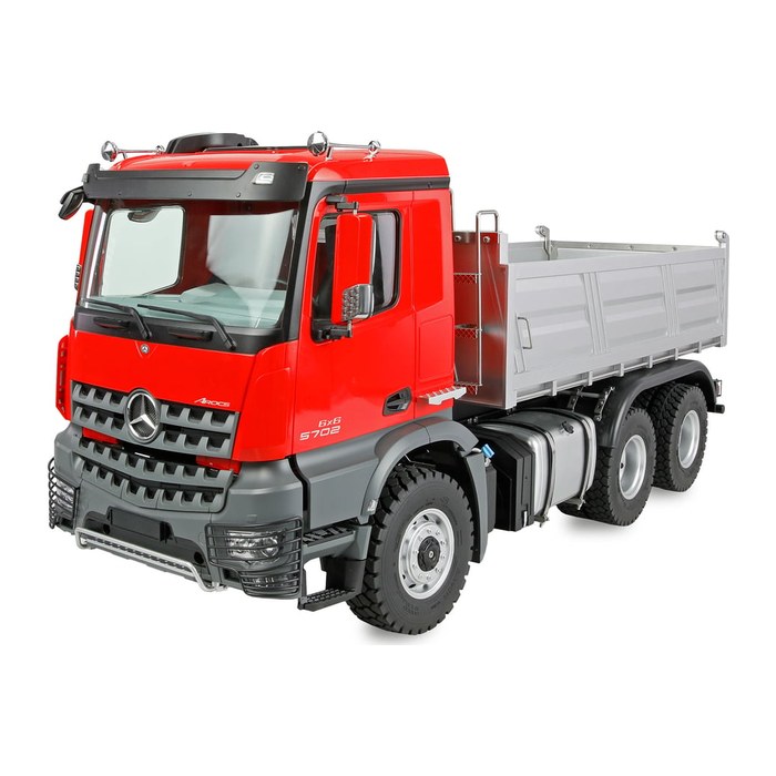 Amewi Mercedes-Benz Arocs Muldenkipper 6x6 1:14 RTR rot 14+