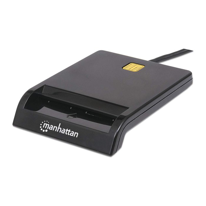 MANHATTAN Smartcard-Lesegerät Chipkartenleser USB extern