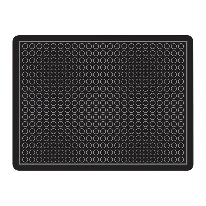miltex Anti-Ermüdungsmatte Yoga Dome Basic Einzelelement schwarz 90,0 x 120,0 cm