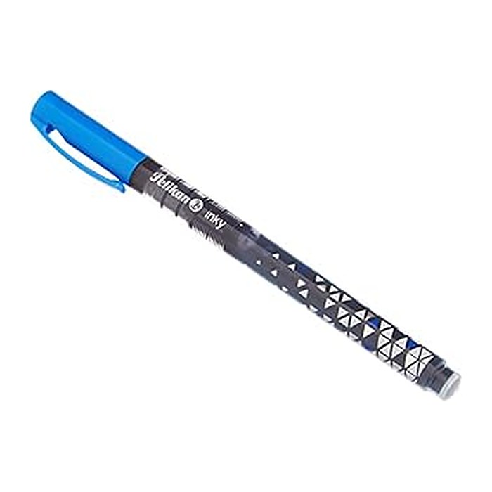Pelikan Inky 273 Tintenroller schwarz/blau 0,5 mm, Schreibfarbe: blau, 1 St.