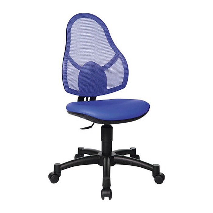 Topstar Kinderdrehstuhl Open Art® Junior, 71430S18 Stoff blau, Gestell schwarz