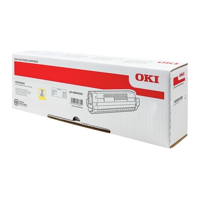 OKI 46443101 gelb Toner