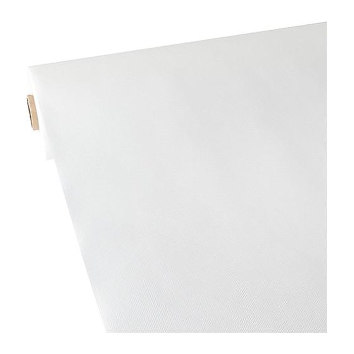STARPAK Tischdecke soft selection weiß 90,0 cm x 40,0 m, 1 Rolle