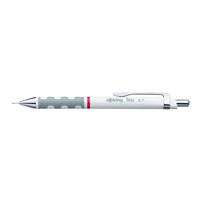 ROTRING Feinminenstift Tikky 0,7 weiß 12 Stück Faltschachtel