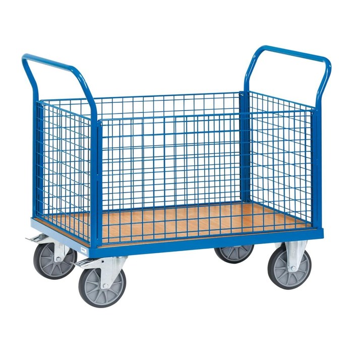 fetra Gitterwagen 1553 blau 80,9 x 138,0 x 99,0 cm