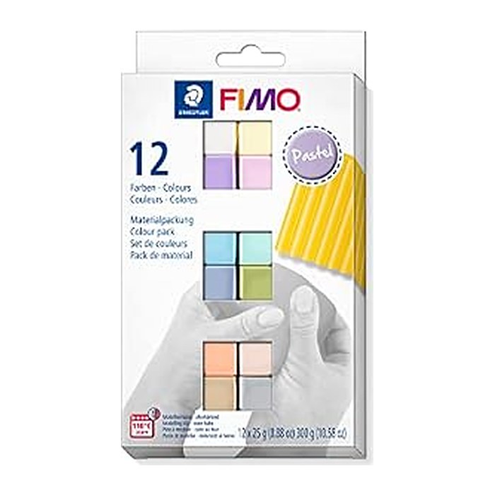 STAEDTLER Modelliermasse FIMO® soft Pastel mehrfarbig