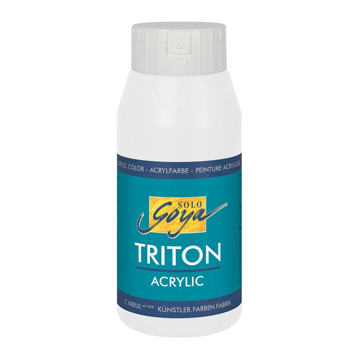 KREUL SOLO GOYA Triton Acrylfarbe mischweiß 750,0 ml, 1 St.