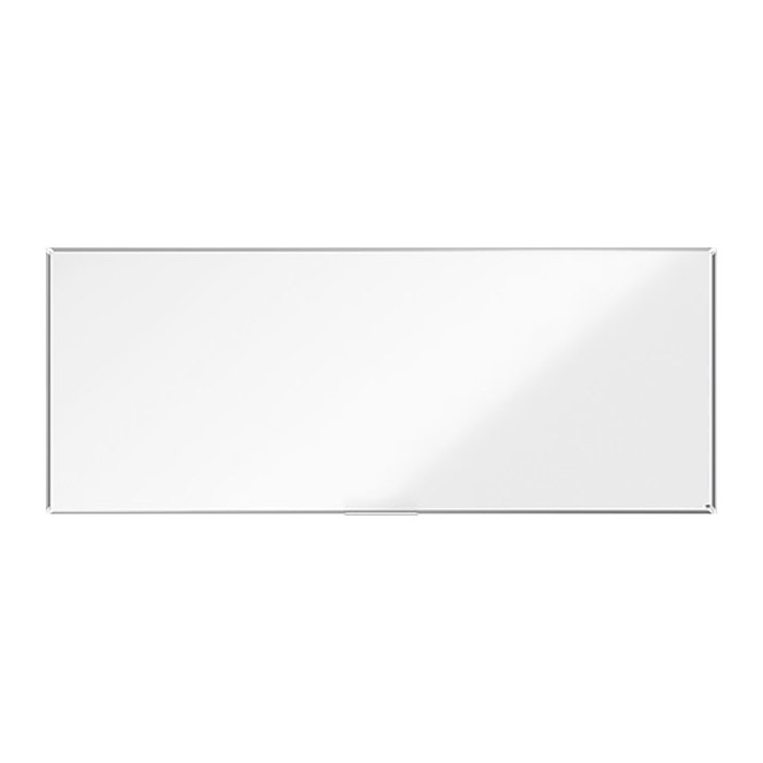 nobo Whiteboard Premium Plus 300,0 x 120,0 cm weiß, silber lackierter Stahl