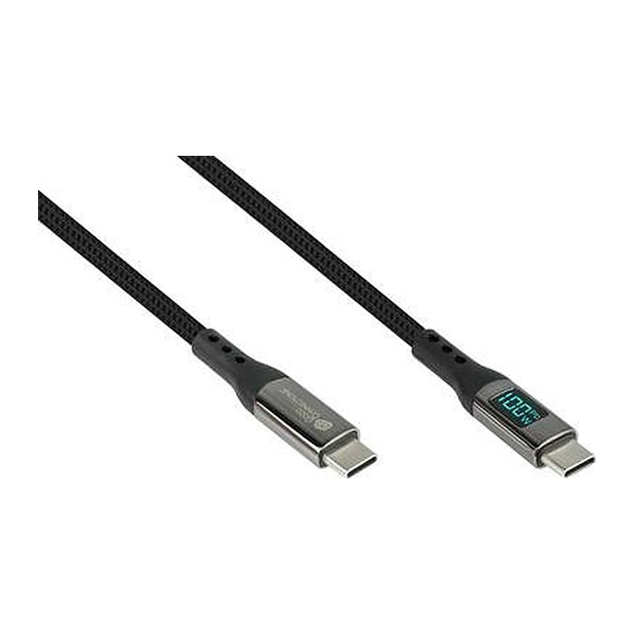 Good Connections USB2.0 Lade/-Datenkabel (100W) USB-C 1m