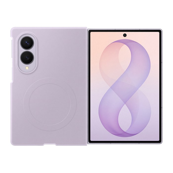 Samsung Smartphone Silicon Magnet Case Violet for Fold 8