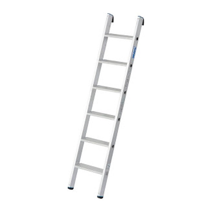 KRAUSE Anlegeleiter Stabilo silber 6 Stufen, H: 170,0 cm