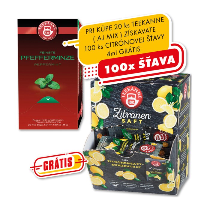 TEEKANNE PREMIUM PEPPERMINT Tee 20 Portionen