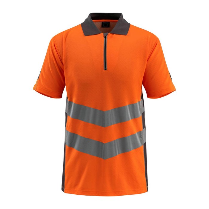 MASCOT® unisex Warnschutz Shirt Murton orange, dunkelanthrazit Größe S, 1 St.