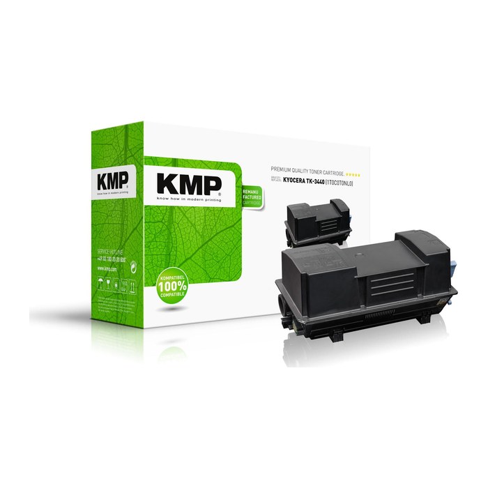 KMP  schwarz Toner kompatibel zu KYOCERA TK-3440