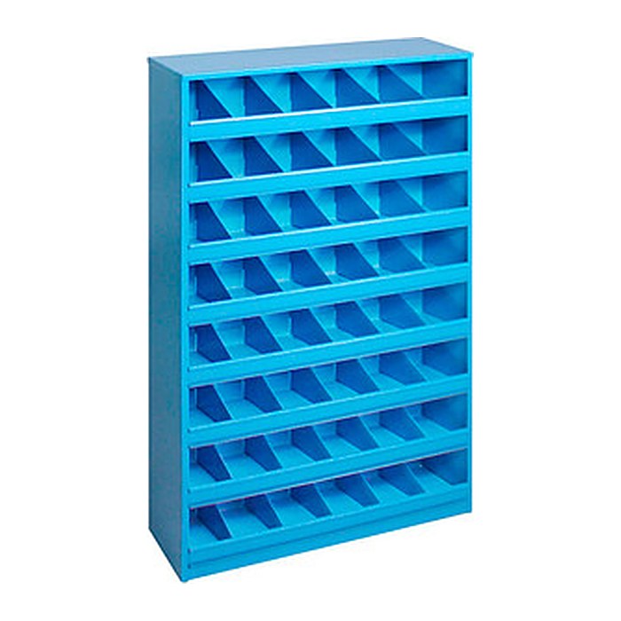 ADB Kleinteileregal 53619 lichtblau 50,0 x 12,5 x 85,0 cm