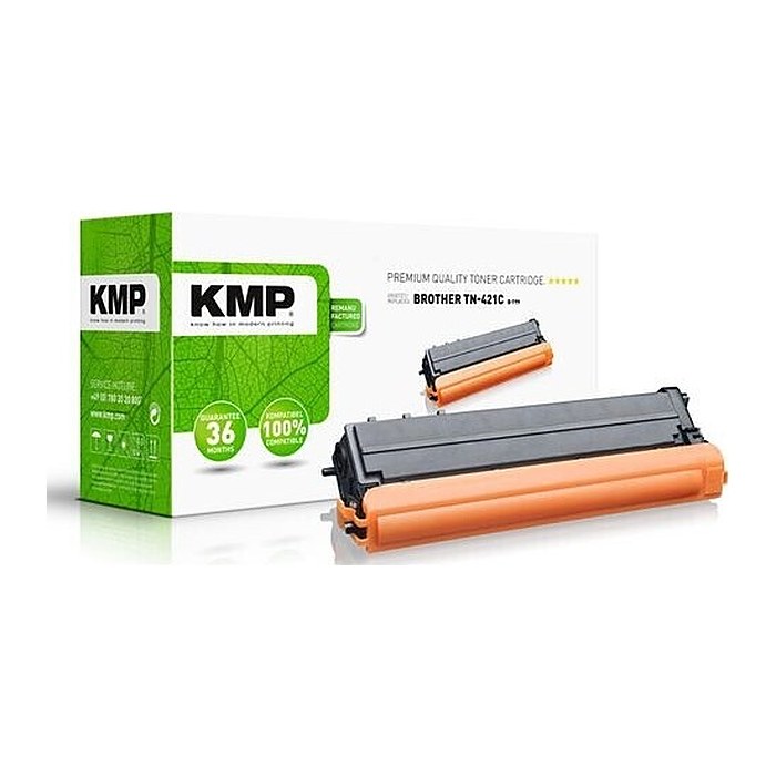 KMP Toner Brother TN-421C/TN421C cyan 1800 S. B-T99 remanufactured