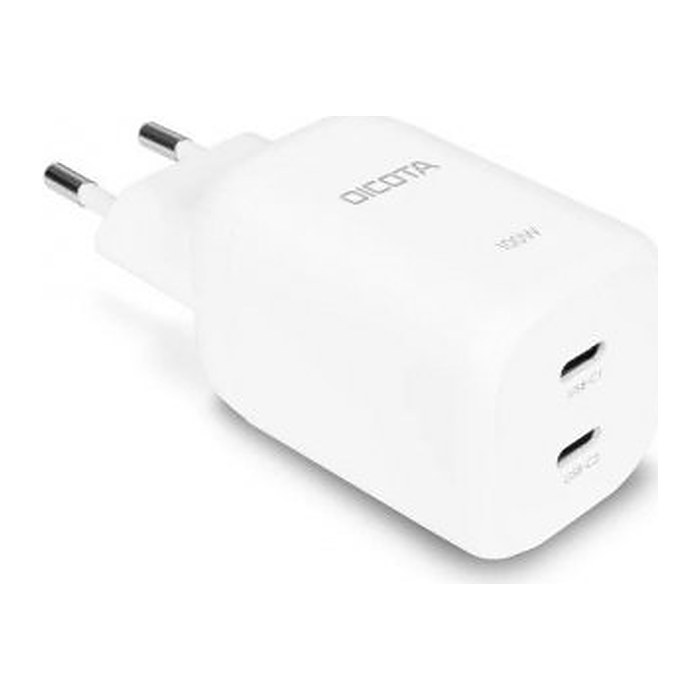 Dicota 2-port GaN Wall Charger (100W) EU white