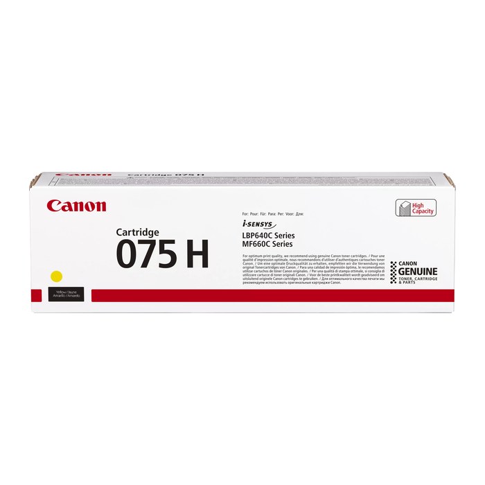 Canon 075H Y gelb Toner