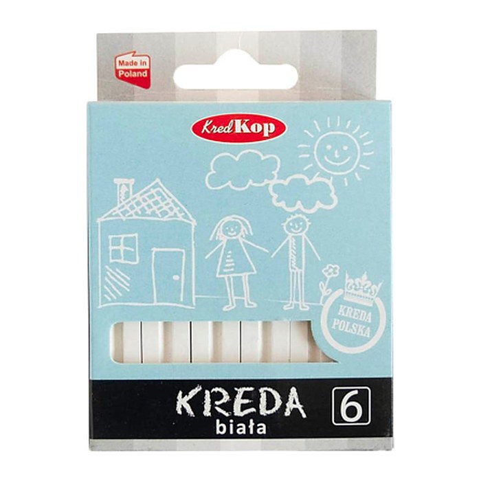ALLboards Kreide weiß 6 St.