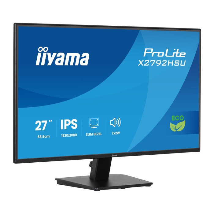 IIYAMA 68.6cm (27") X2792HSU-B1 16:9 HDMI+DP+2xUSB IPS