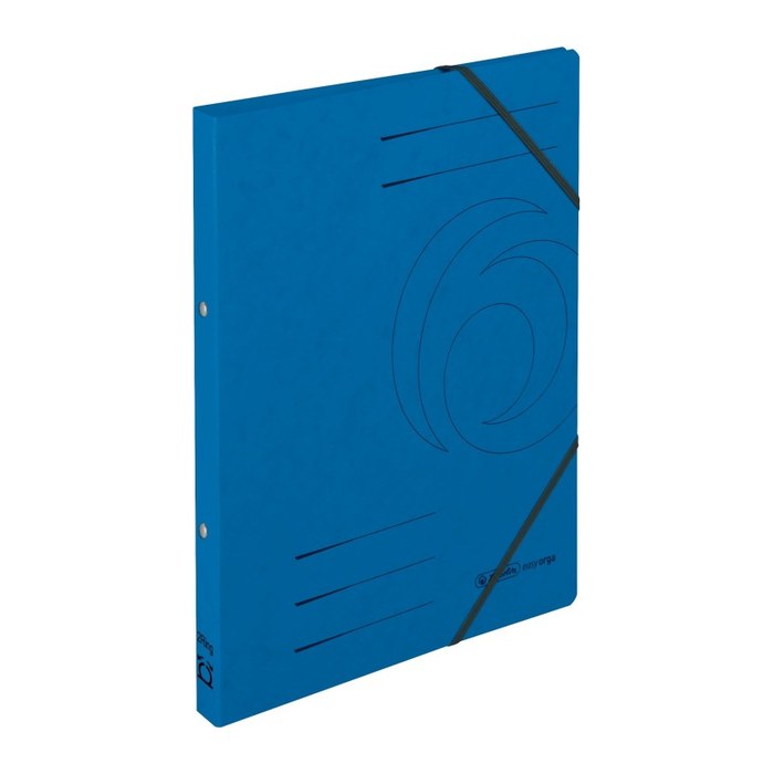 herlitz Ringmappe easy orga blau, 1 St.