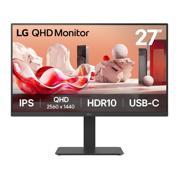 LG 27BA65QB-B Monitor 68,0 cm (27,0 Zoll) schwarz