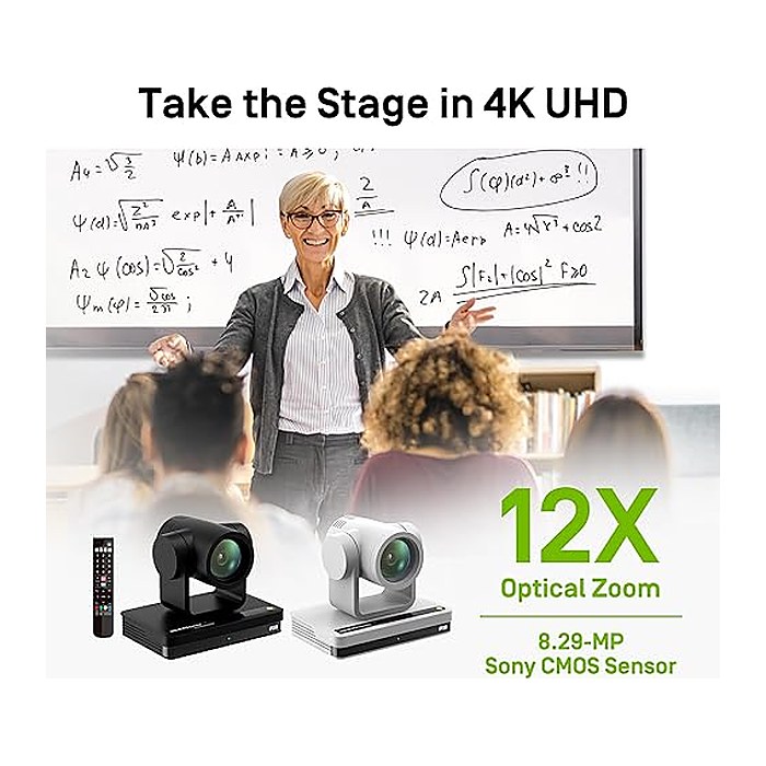 Ipevo KFT VC-Z4K PTZ Camera UHD 4K schwarz