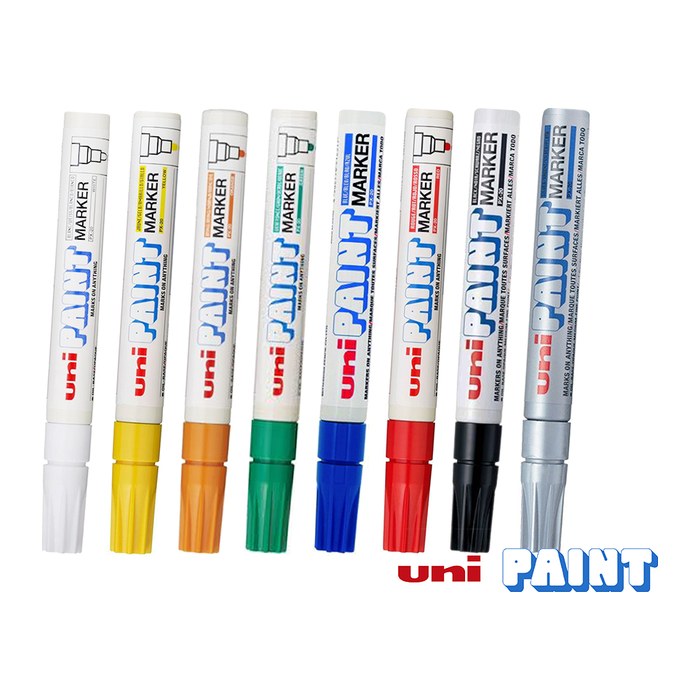 uni-ball PX-20 Lackmarker schwarz 2,0 mm, 1 St.