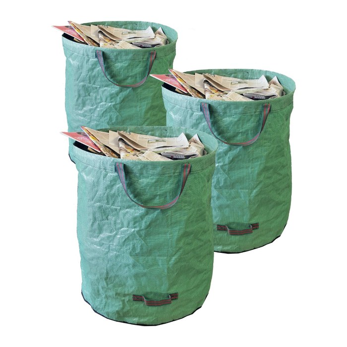 TerCasa Gartenabfallsäcke 272,0 l grün 150,0 g/qm, 3 St.