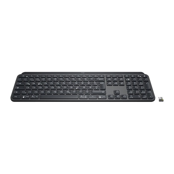 Logitech MX Keys for Business Tastatur kabellos grau, schwarz