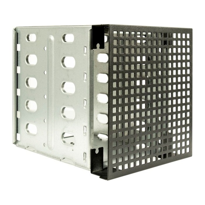 Inter-Tech Einbaurahmen 5,25" auf 5x3,5" für 19" Gehäuse