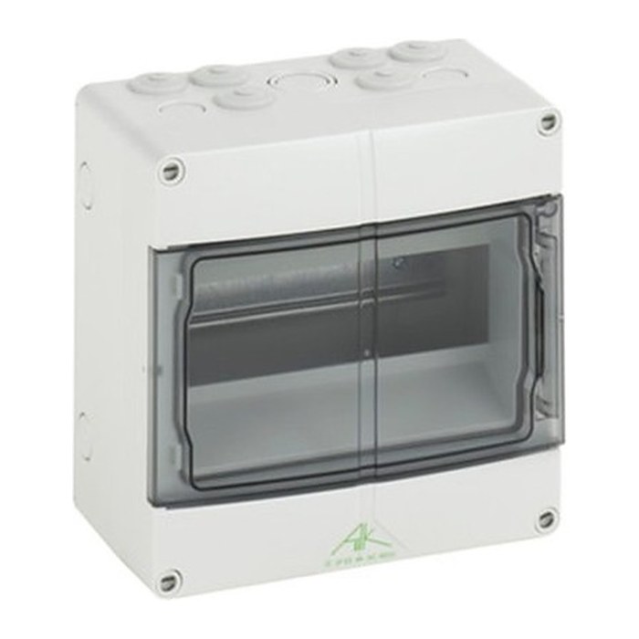 spelsberg Sicherungskasten AK 09, 9 Module, IP65 für Innenbereich, 1 St.