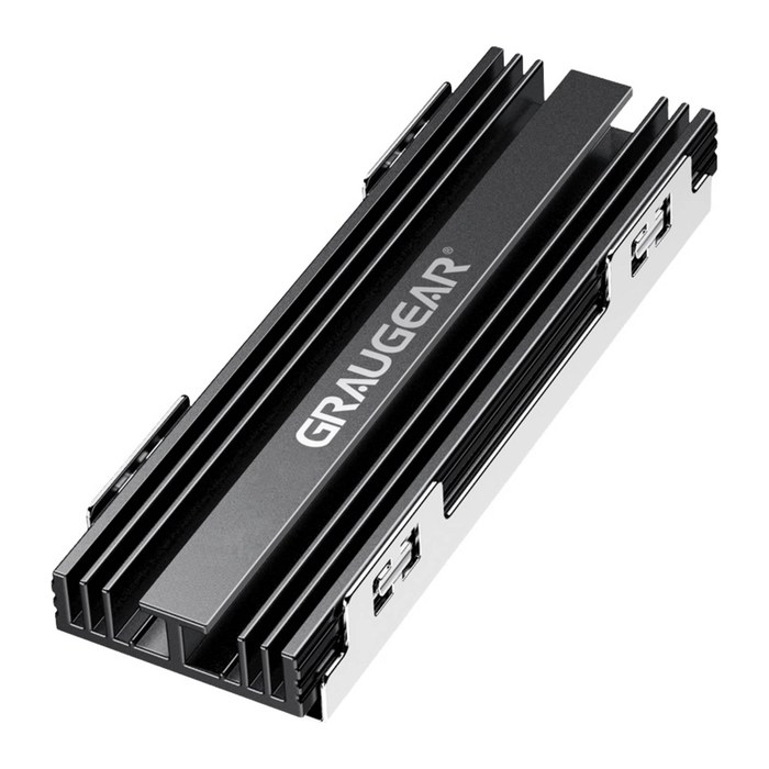 GRAUGEAR Kühlkörper SSD M.2NVMe für PS5 Speichererweiterung retail