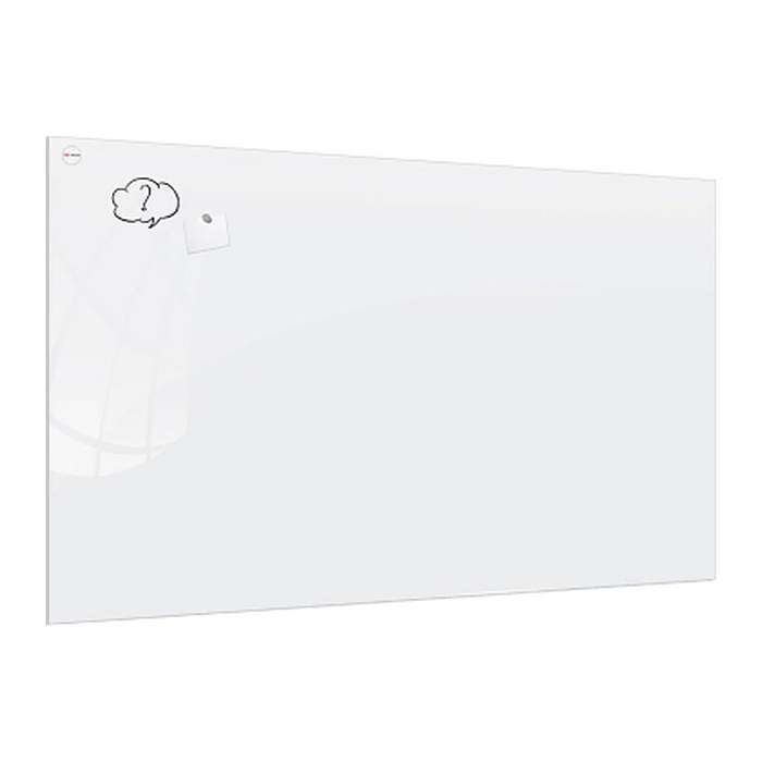 ALLboards Glas-Magnettafel Premium 180,0 x 120,0 cm perlweiß