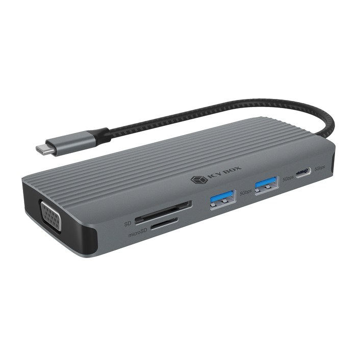 ICY BOX USB-C Dockingstation 10 in 1 HDMI IB-DK4040A-CPD
