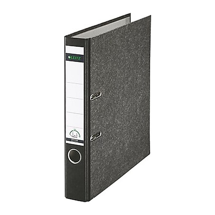 LEITZ 1050 Ordner schwarz marmoriert Karton 5,2 cm DIN A4, 1 St.