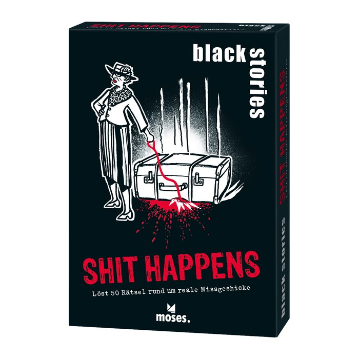 moses black stories - Shit Happens Rätsel, 1 St.