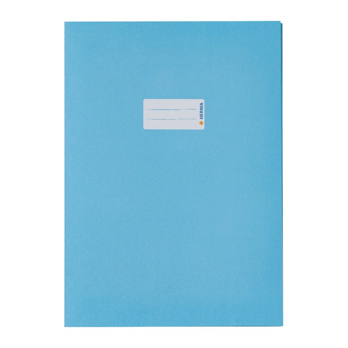 HERMA Heftumschlag glatt hellblau Papier DIN A4, 1 St.