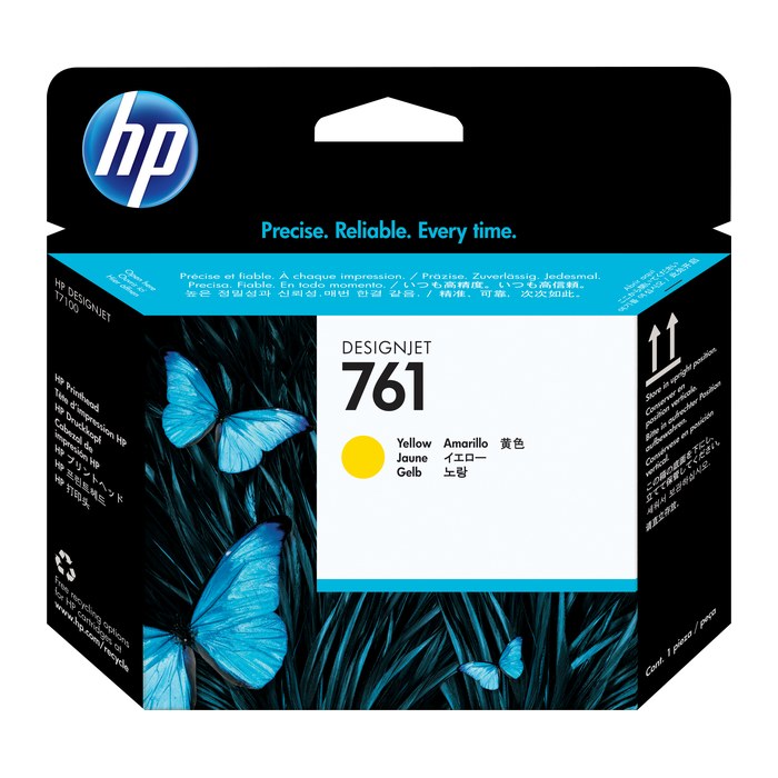 HP 761(CH645A) gelb Druckkopf