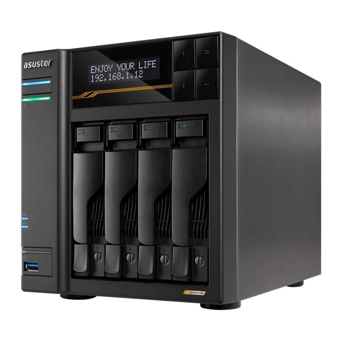 ASUSTOR NAS AS6804T Lockerstor Gen 3, 4-Bay