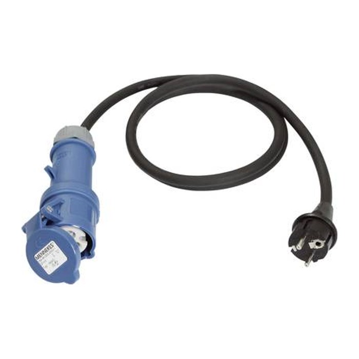 as-Schwabe Camping Französischer Standard Adapterleitung schwarz