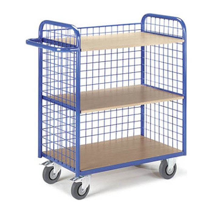 Rollcart Etagenwagen 08-7351 blau 98,0 x 50,0 x 107,0 cm