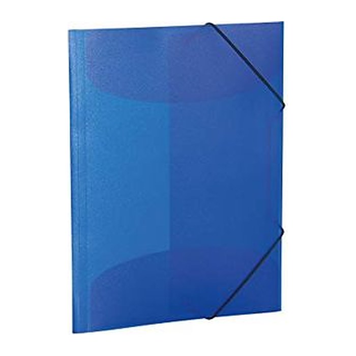 HERMA Zeichenmappen DIN A3 dunkelblau transparent, 3 St.