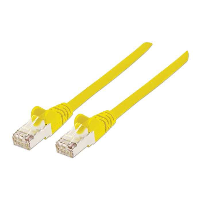 INTELLINET Patchkabel Cat6A CU S/FTP LSZH 2.00m gelb