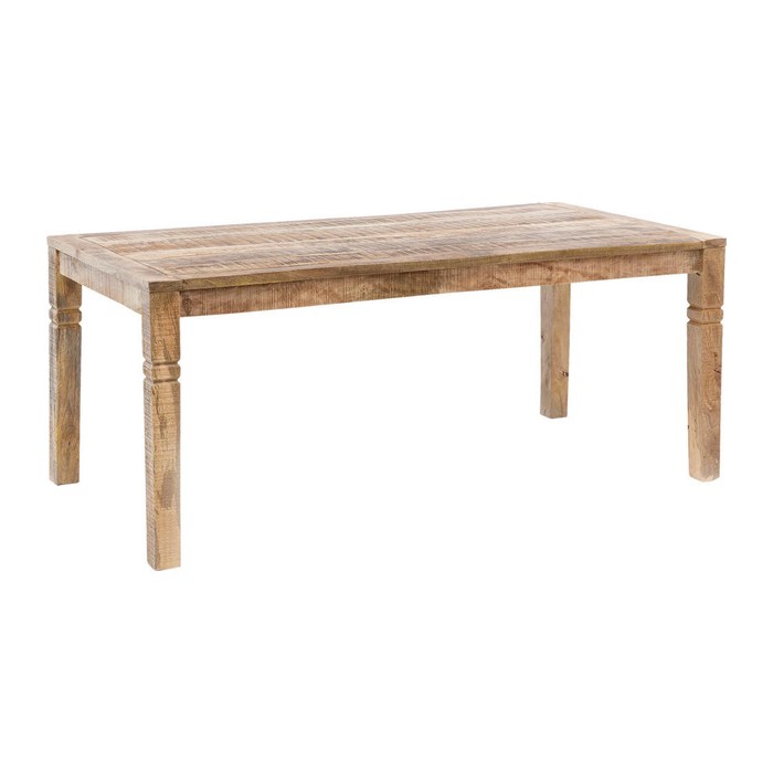 WOHNLING Esstisch braun rechteckig, 4-Fuß-Gestell braun, 120,0 x 70,0 x 76,0 cm