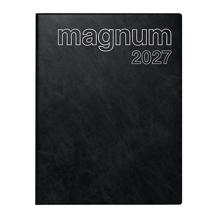rido idé Buchkalender magnum 2027 schwarz, 1 St.