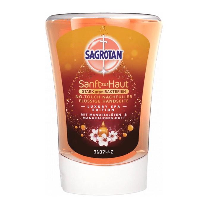 SAGROTAN® HYDRA CARE NO TOUCH Flüssigseife Nachfüllpackung 250 ml, 1 St.